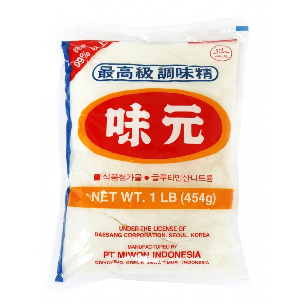 Miwon Monosodium Glutamate (1lb x 50 bags) - Made in Indonesia